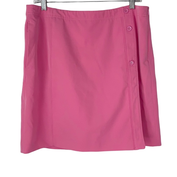 Ep Pro Golf Skort Pink Side Zip Faux 